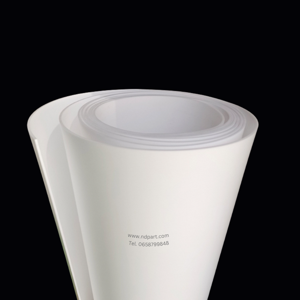 แผ่นเทปล่อน PTFE สีขาว